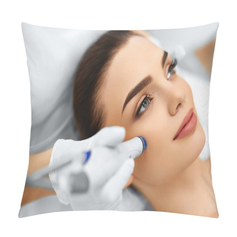 Personality  Face Skin Care. Facial Hydro Microdermabrasion Peeling Treatment Pillow Covers