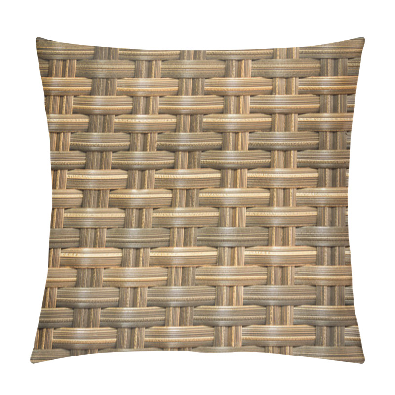 Personality  Wicker Woven Rattan Pattern  Pillow Covers