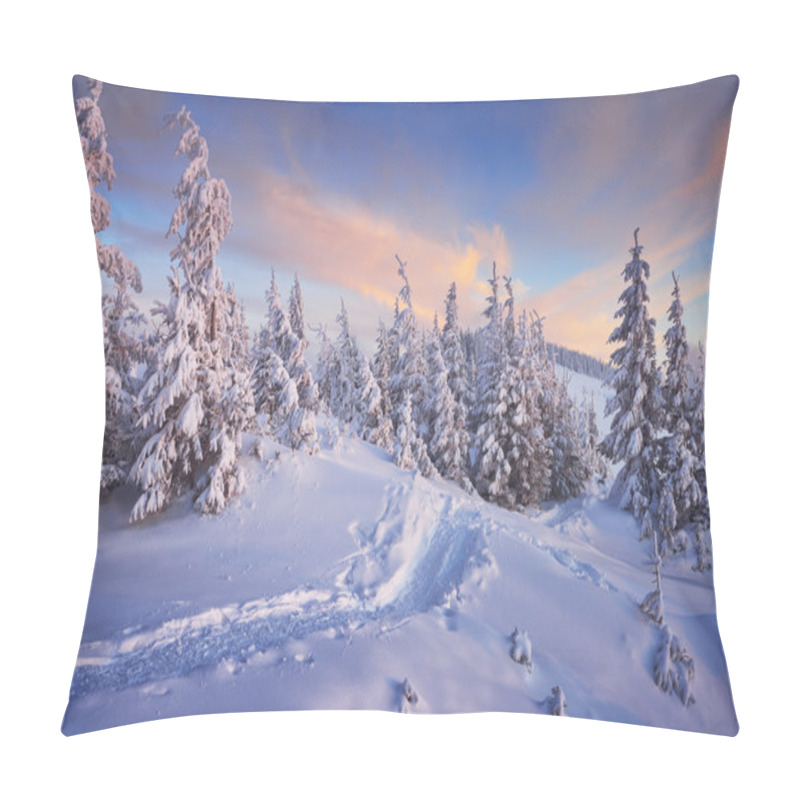 Personality  Christmas Landscape  Pillow Covers