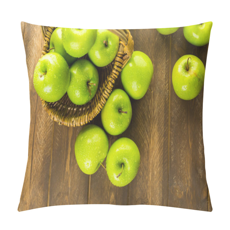 Personality  Organic Granny Smith Apples Pillow Covers