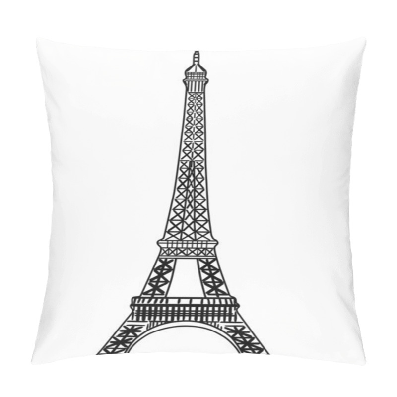 Personality  Eiffel Tower Pillow Covers