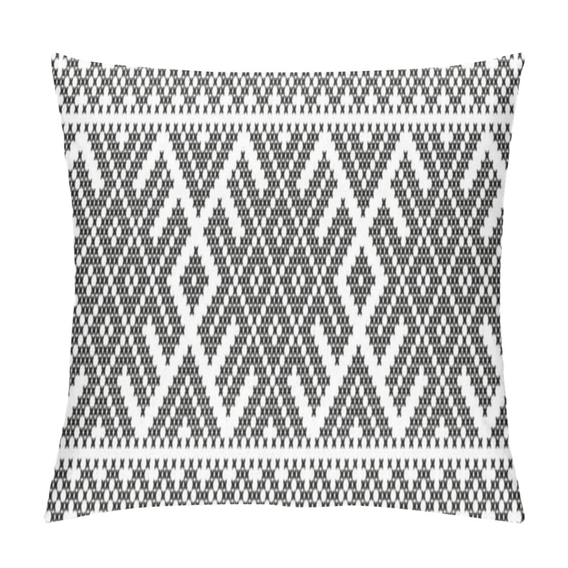 Personality  Embroidered Pattern On Transparent Background Pillow Covers