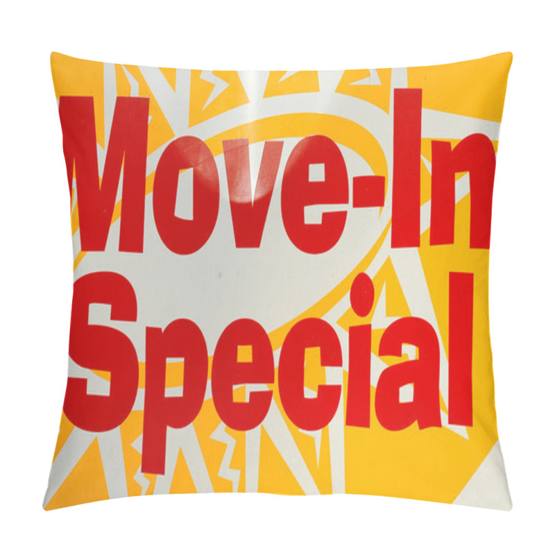 Personality  Move In Special Sign. Pillow Covers