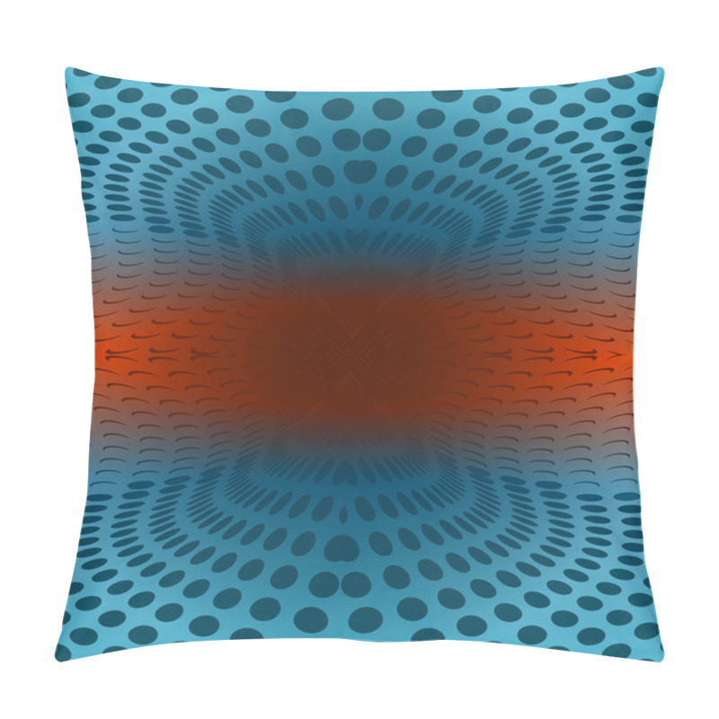 Personality  Background Blue Abstract Pillow Covers