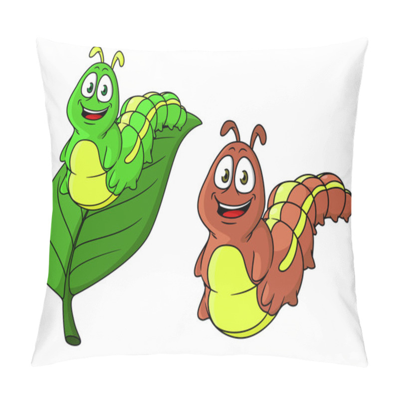 Personality  Cartoon Caterpillar Character  Pillow Covers