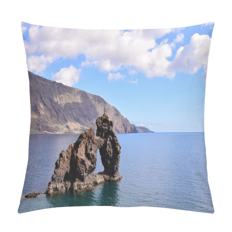 Personality  Roque De Bonanza Beach In El Hierro Pillow Covers