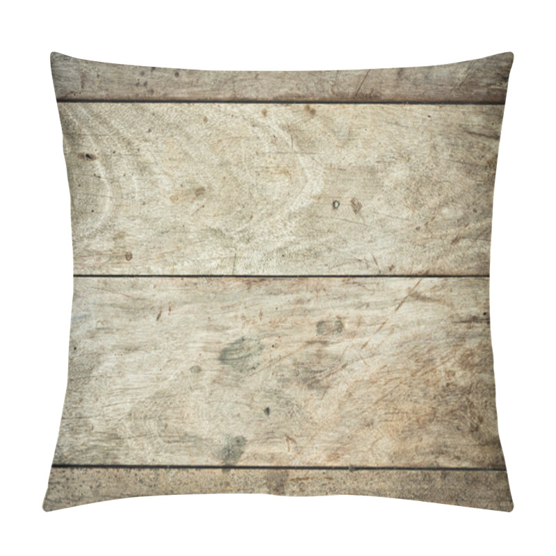 Personality  Grunge Of Planks Wood Material Background Pillow Covers