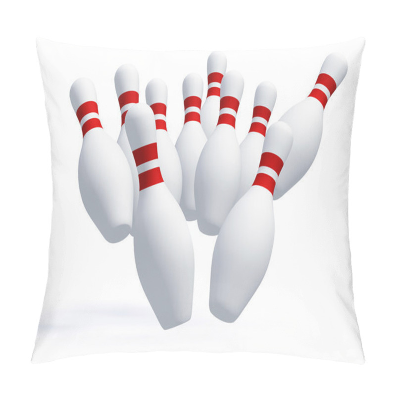 Personality  Skittles For Game In Bowling Pillow Covers