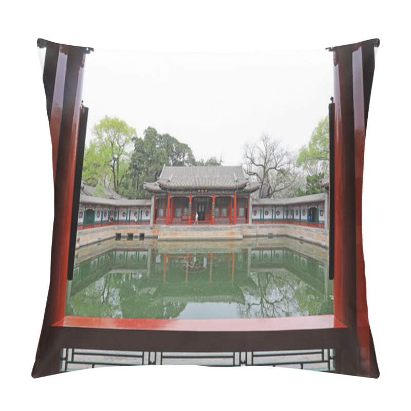 Personality  Chinese Classical Architectural Scenery, Beijing Pillow Covers