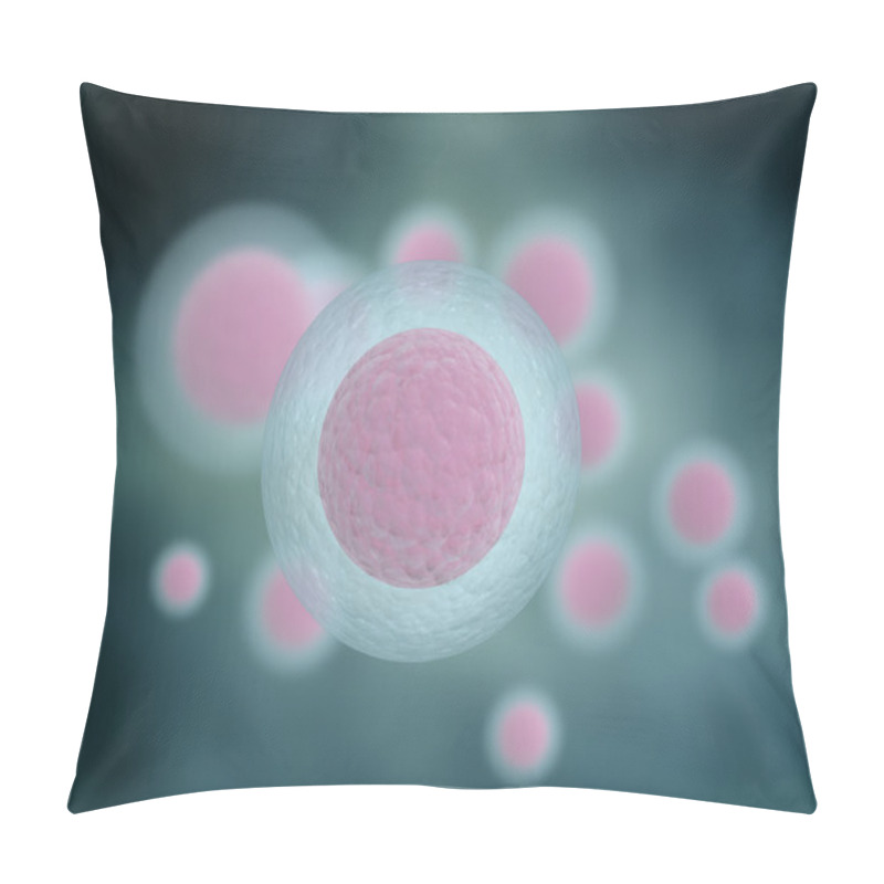 Personality  Human Embryo Cell Illustration Pillow Covers