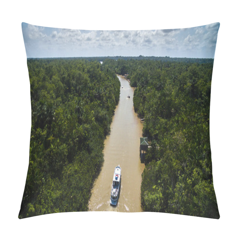 Personality  Amazon River In Brazil Pillow Covers