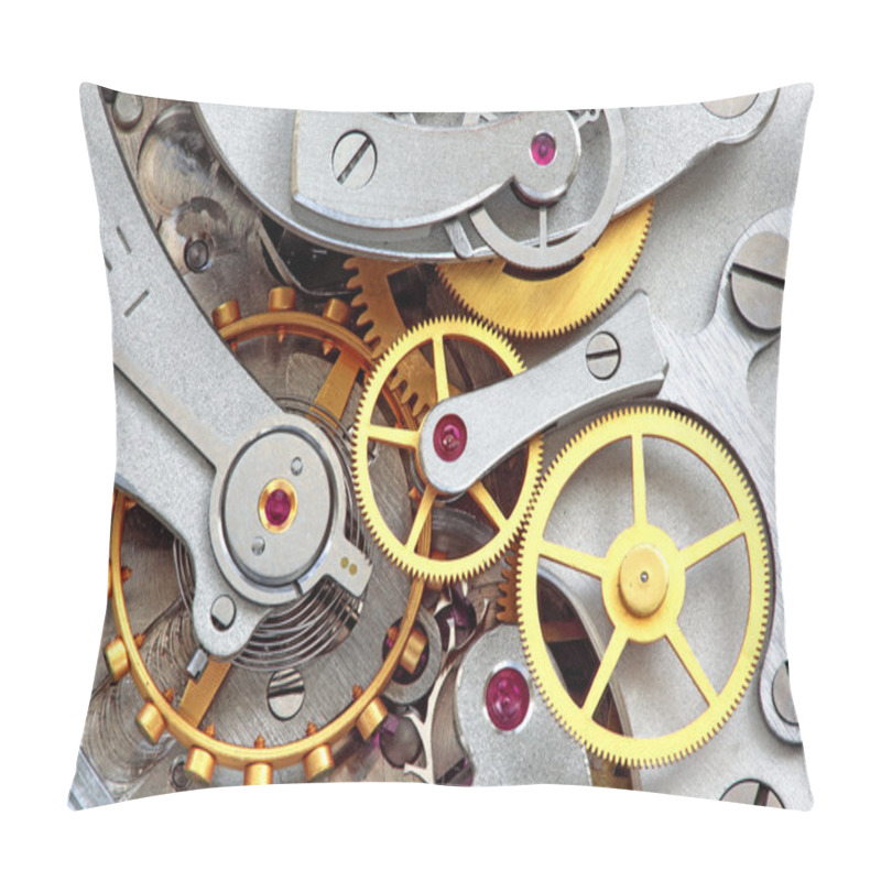 Personality  Clock Works. Pillow Covers