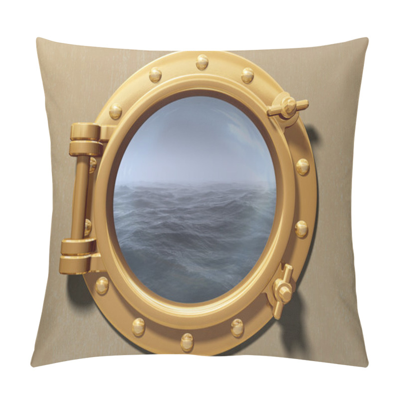 Personality  Porthole Pillow Covers