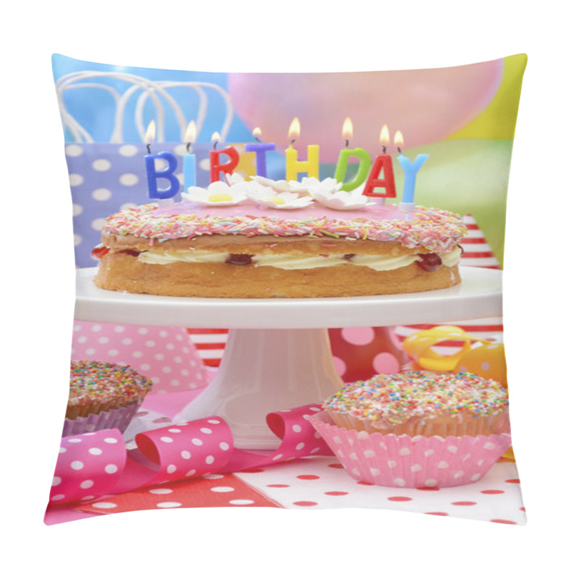 Personality  Happy Birthday Party Table  Pillow Covers