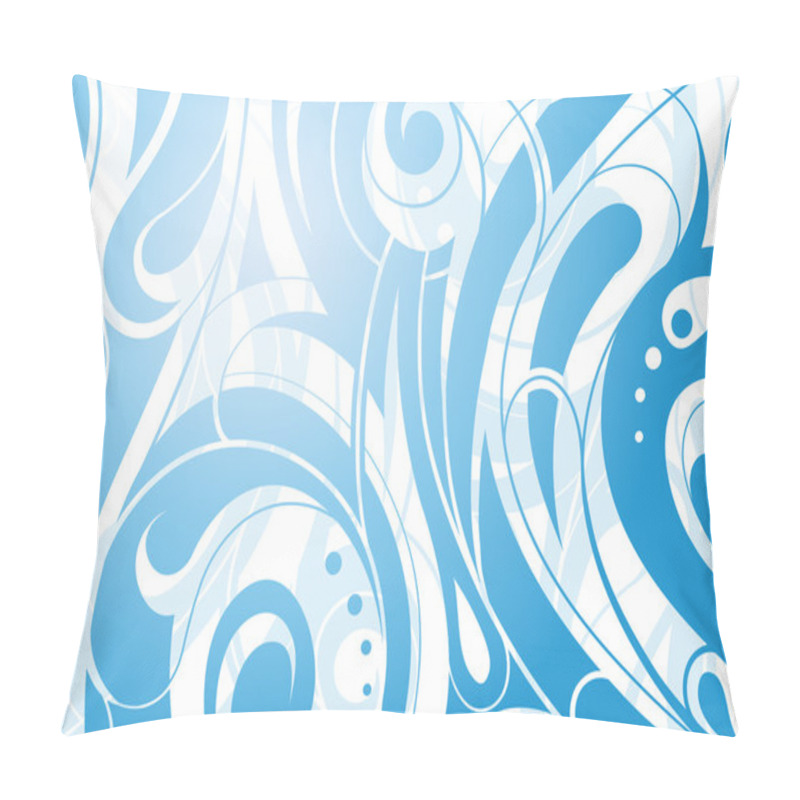 Personality  Artistic Liquid Swirls Pillow Covers