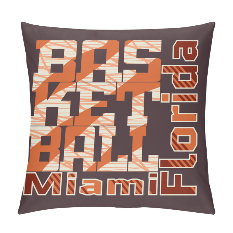 Personality  T-shirt Basketball Design Pillow Covers