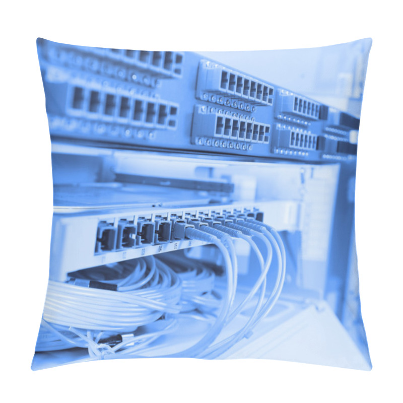 Personality  Communication And Internet Network Server Room Pillow Covers