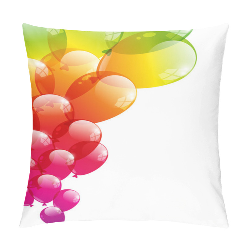 Personality  Balloon Background Pillow Covers