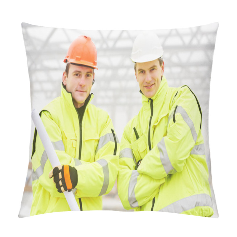 Personality  Construction Builder Workers Pillow Covers