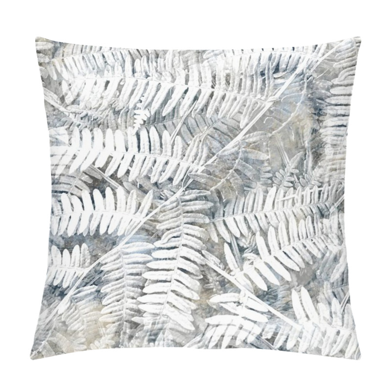 Personality  Seamless Neutral And White Grungy Classic Abstract Surface Pattern Design For Print. High Quality Illustration. Monochrome Earth Colored Design With White Pattern Design Overlay. Repeat Graphic Swatch Pillow Covers