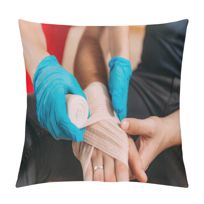 Personality  Arm Cut First Aid Course. Treating Arm Cuts Effectively In Informative First Aid Course. Pillow Covers