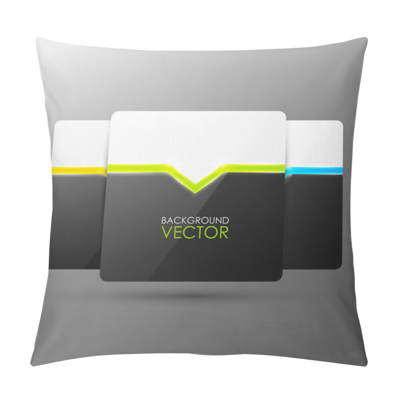 Personality  Set Of Vector Banners Pillow Covers