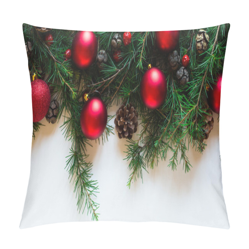 Personality  Christmas Card  With Decorations Pillow Covers