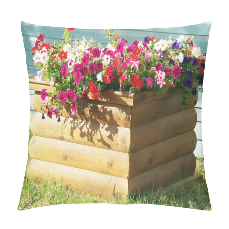 Personality  Flowers In Street Pot Pillow Covers