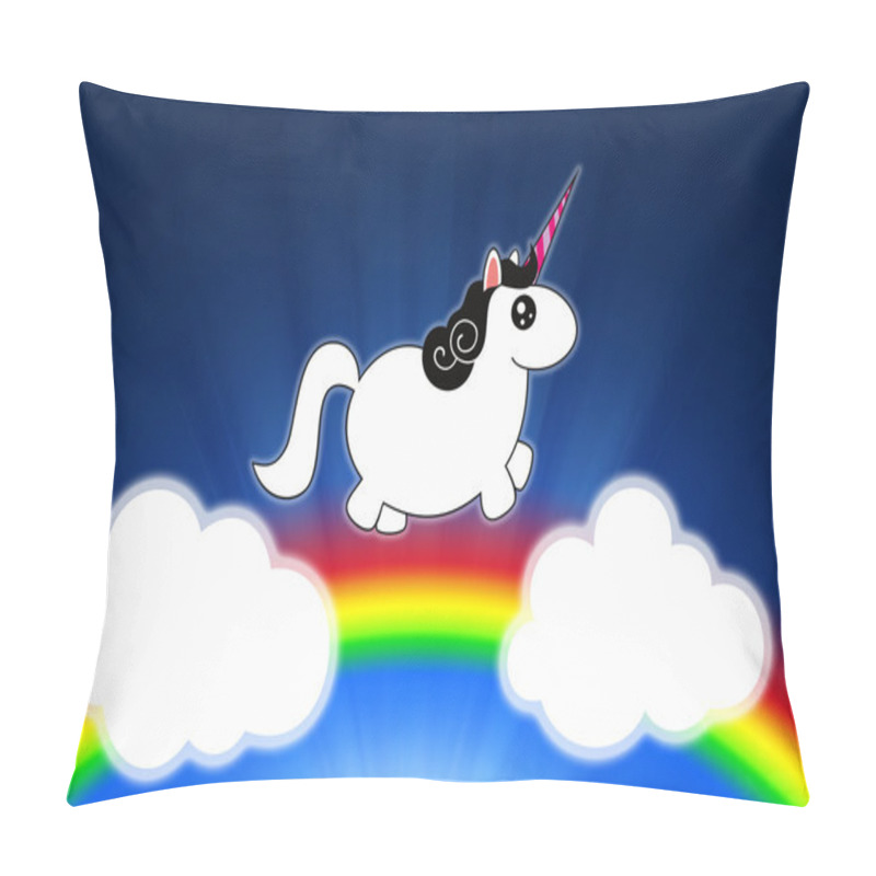 Personality  Happy Unicorn Pillow Covers