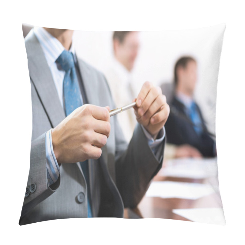 Personality  Businessman Pillow Covers