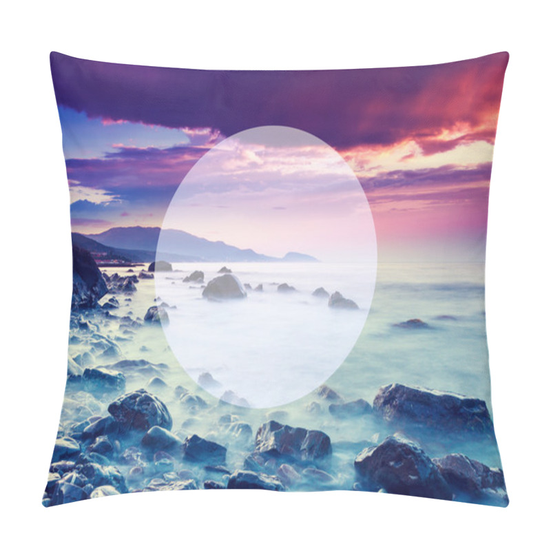 Personality  Magical Sea At Night Pillow Covers