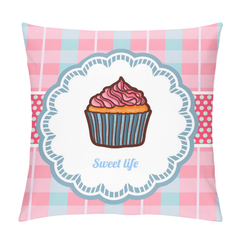 Personality  Cake Cards Template. Pillow Covers