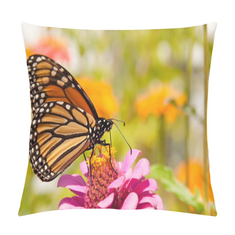 Personality  Monarch Butterfly, Danaus Plexippus Pillow Covers