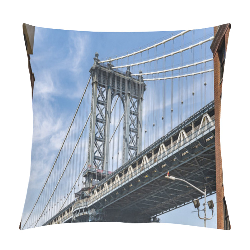 Personality  New York City Manhattanh Bridge View Pillow Covers