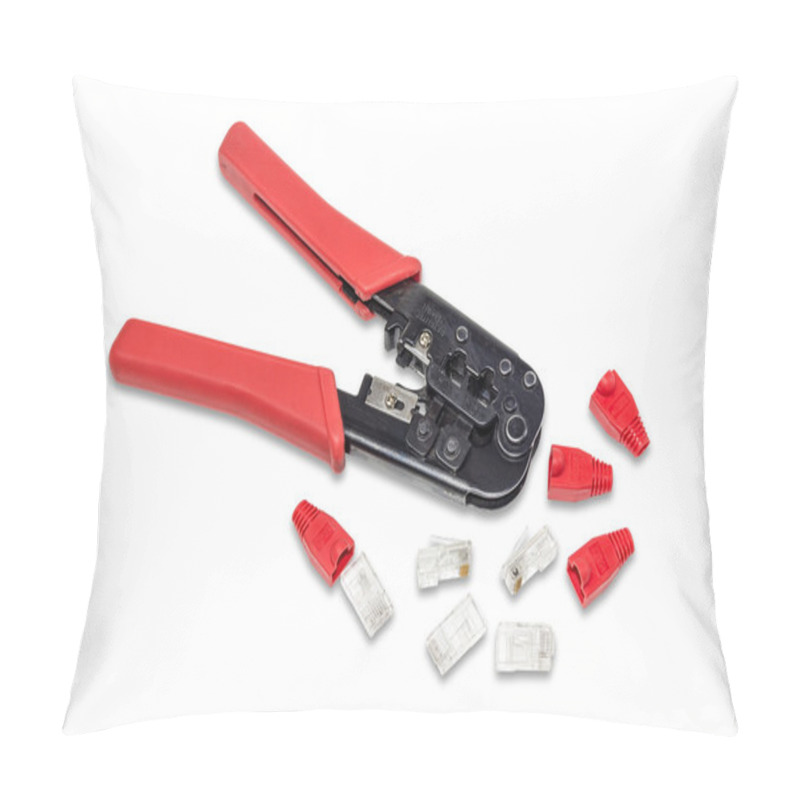 Personality  Pliers, Crimpers Twisted Pair And Connectors. Pillow Covers