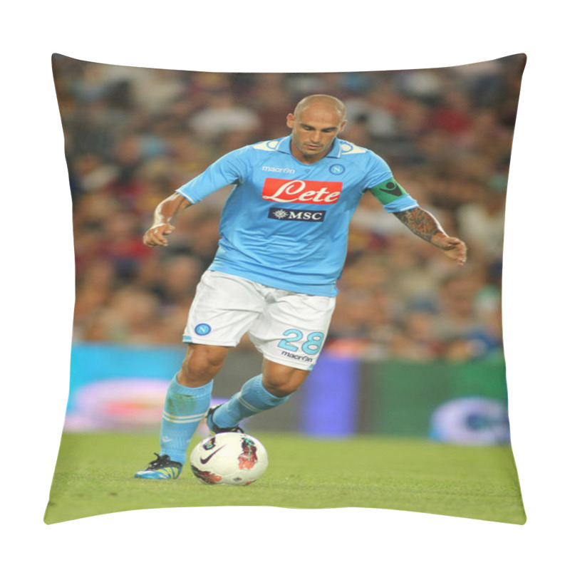 Personality  Paolo Cannavaro Of SSC Napoli Pillow Covers