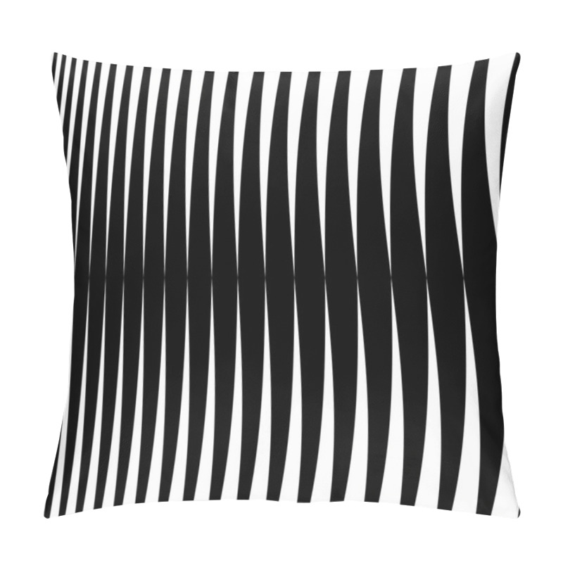 Personality  Horizontal Lines, Stripes Background Pillow Covers