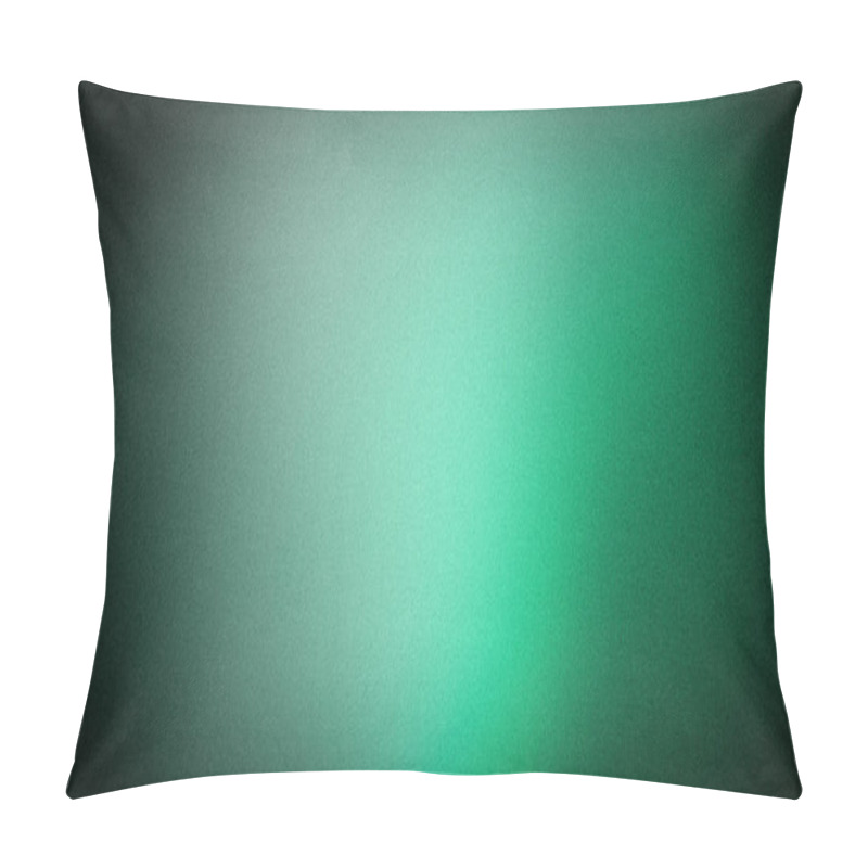 Personality  A Deep Green Gradient Background With Subtle Texture And Fading Edges. Ideal For Nature-inspired Designs, Minimalistic Wallpapers, And Abstract Digital Art Pillow Covers