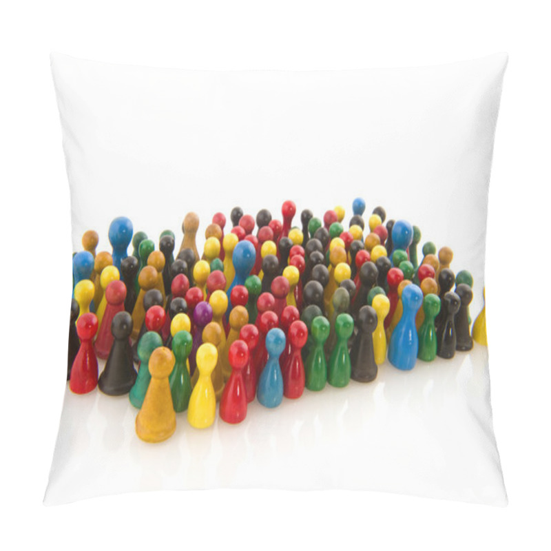 Personality  Abstract Crowd Pillow Covers