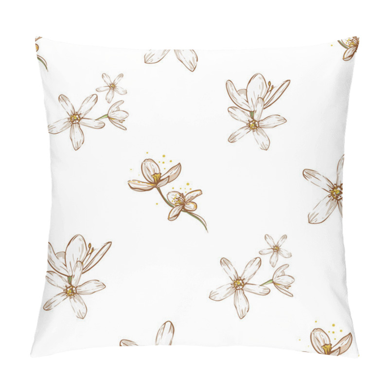 Personality  Seamless Flower Pattern  Pillow Covers