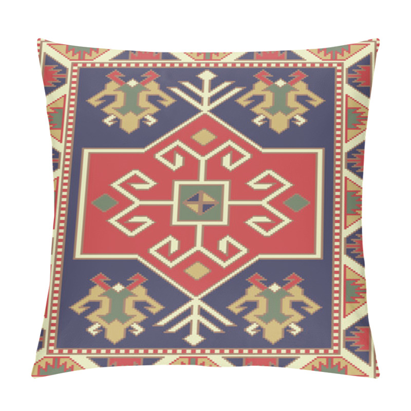 Personality  Armenian Carpets And Rugs Pillow Covers