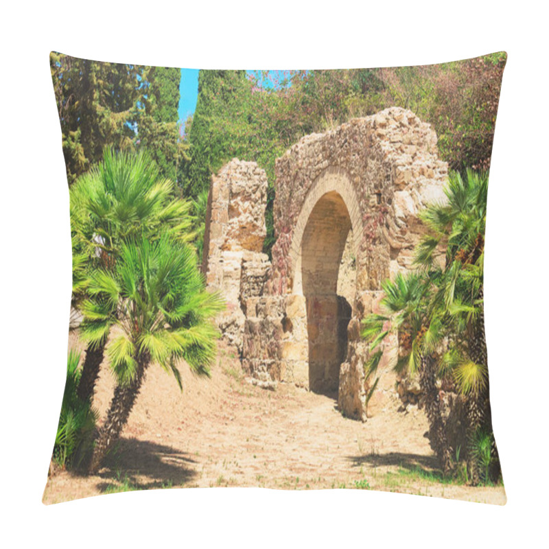 Personality  Old Roman Ruins At Villa Romana Del Casale Piazza Armerina Pillow Covers