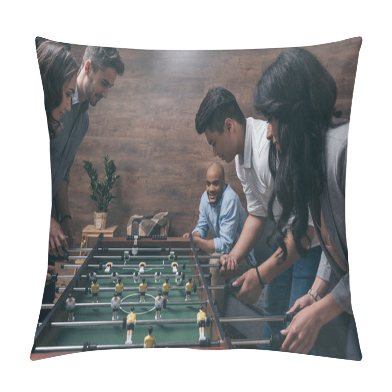 Personality  Friends Playing Foosball   Pillow Covers