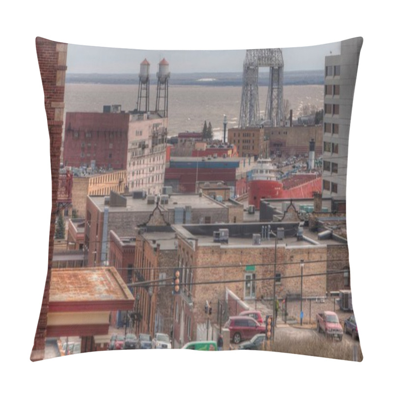 Personality  Duluth Is A Popular Tourist Destination In The Upper Midwest On  Pillow Covers