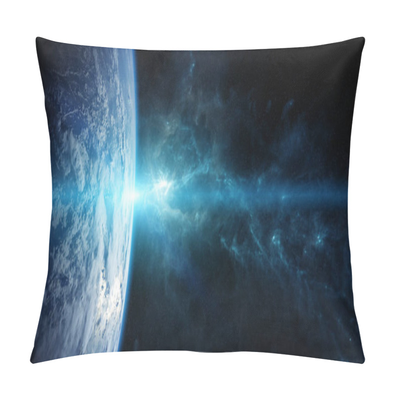 Personality  Planet Earth In Space 3D Rendering Elements Of This Image Furnis Pillow Covers