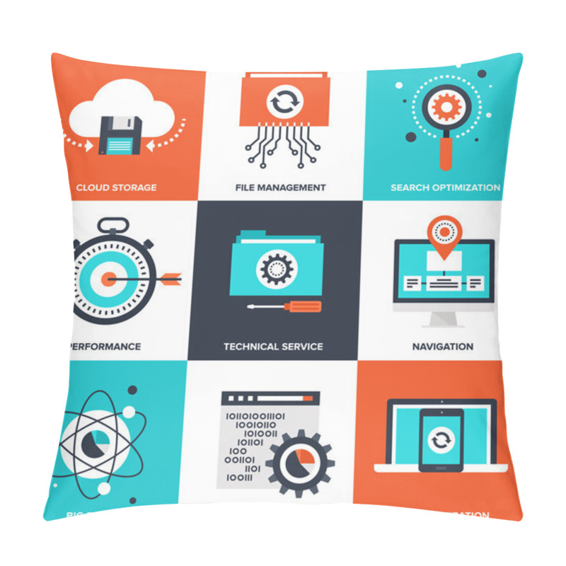 Personality  Data Management Pillow Covers