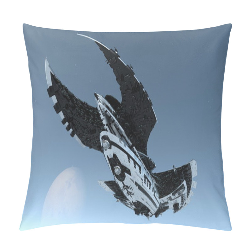 Personality  Space Ship Pillow Covers