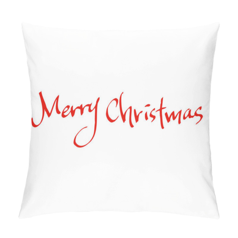 Personality  Happy Holiday / Hand Drawn Calligraphy - Vector   Pillow Covers