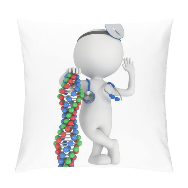 Personality  Doctor With DNA Chain Pillow Covers