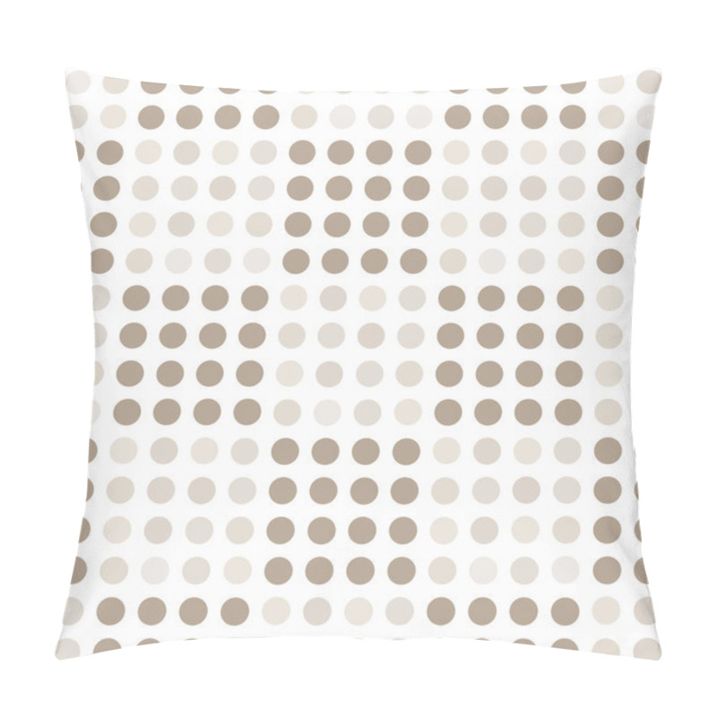 Personality  Seamless Geometric Pattern With Square Of Circles. Pillow Covers